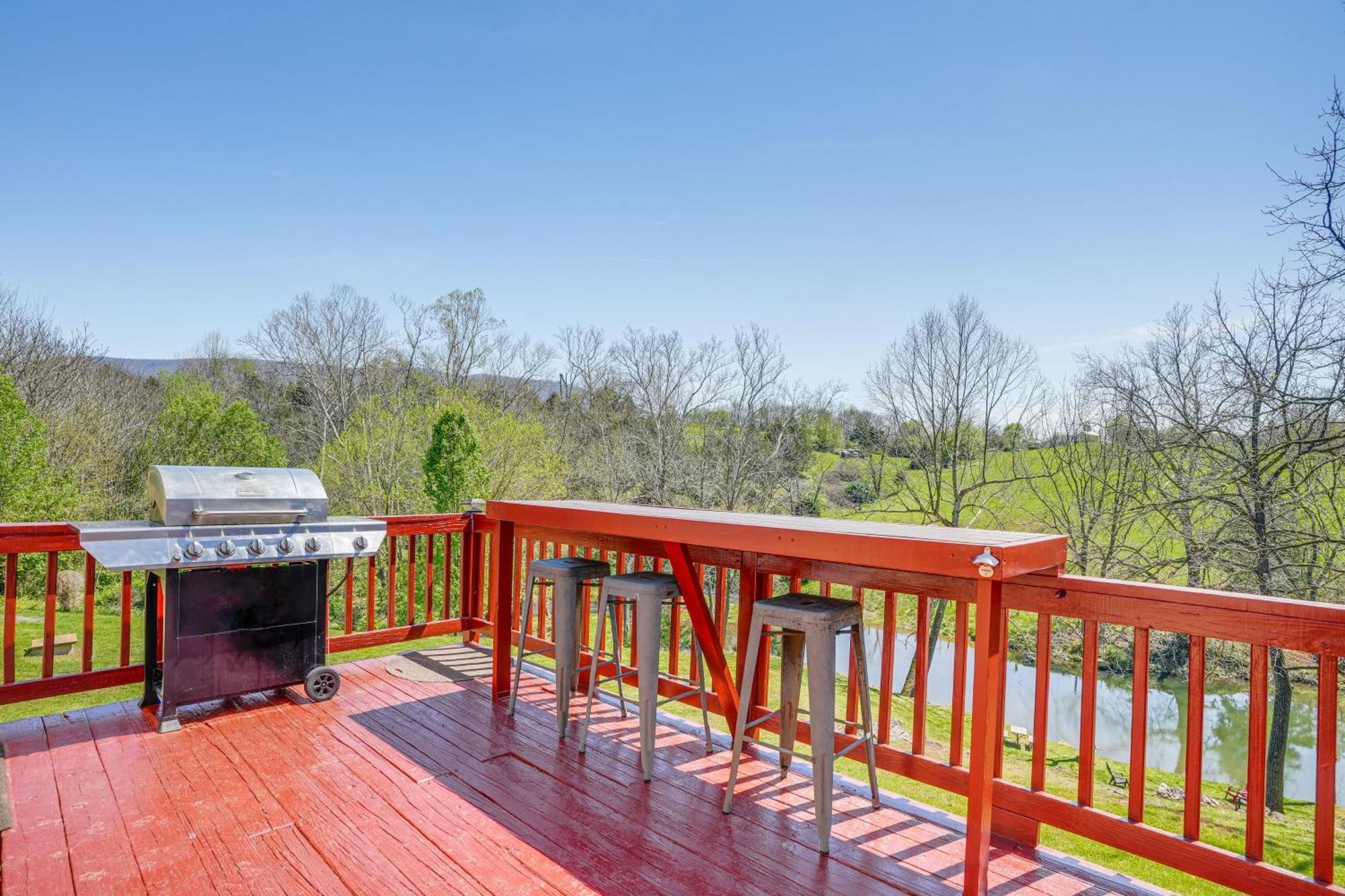 Waterfront Virginia Retreat With Canoe, Pets Welcome Rileyville Ngoại thất bức ảnh